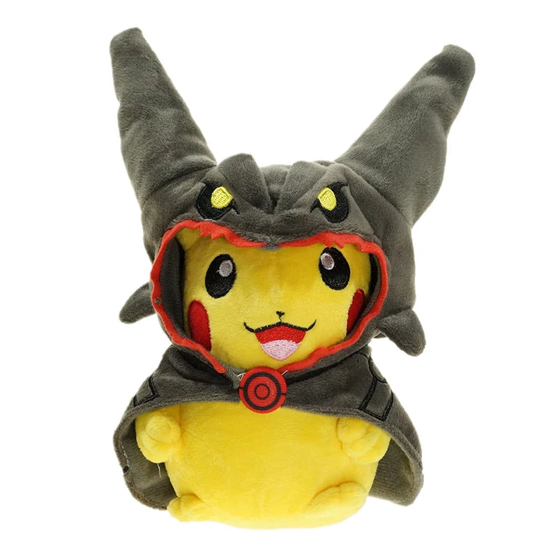 Peluche Pikachu déguisé en Rayquaza