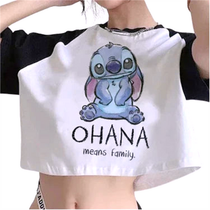 Crop-Tops V9 | Lilo & Stitch