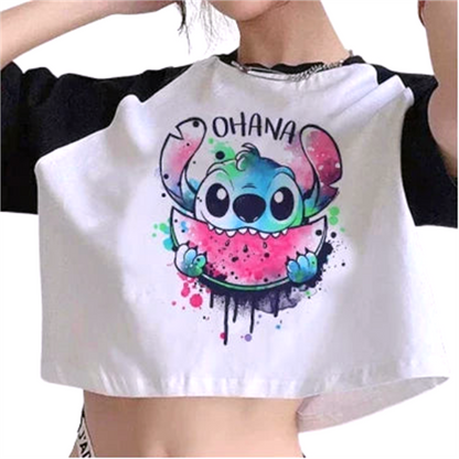 Crop-Tops V9 | Lilo & Stitch