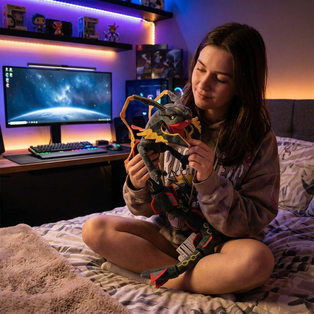 Peluche Mega Rayquaza Shiny