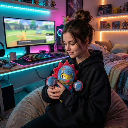 Peluche Pikachu déguisé en Hydreigon