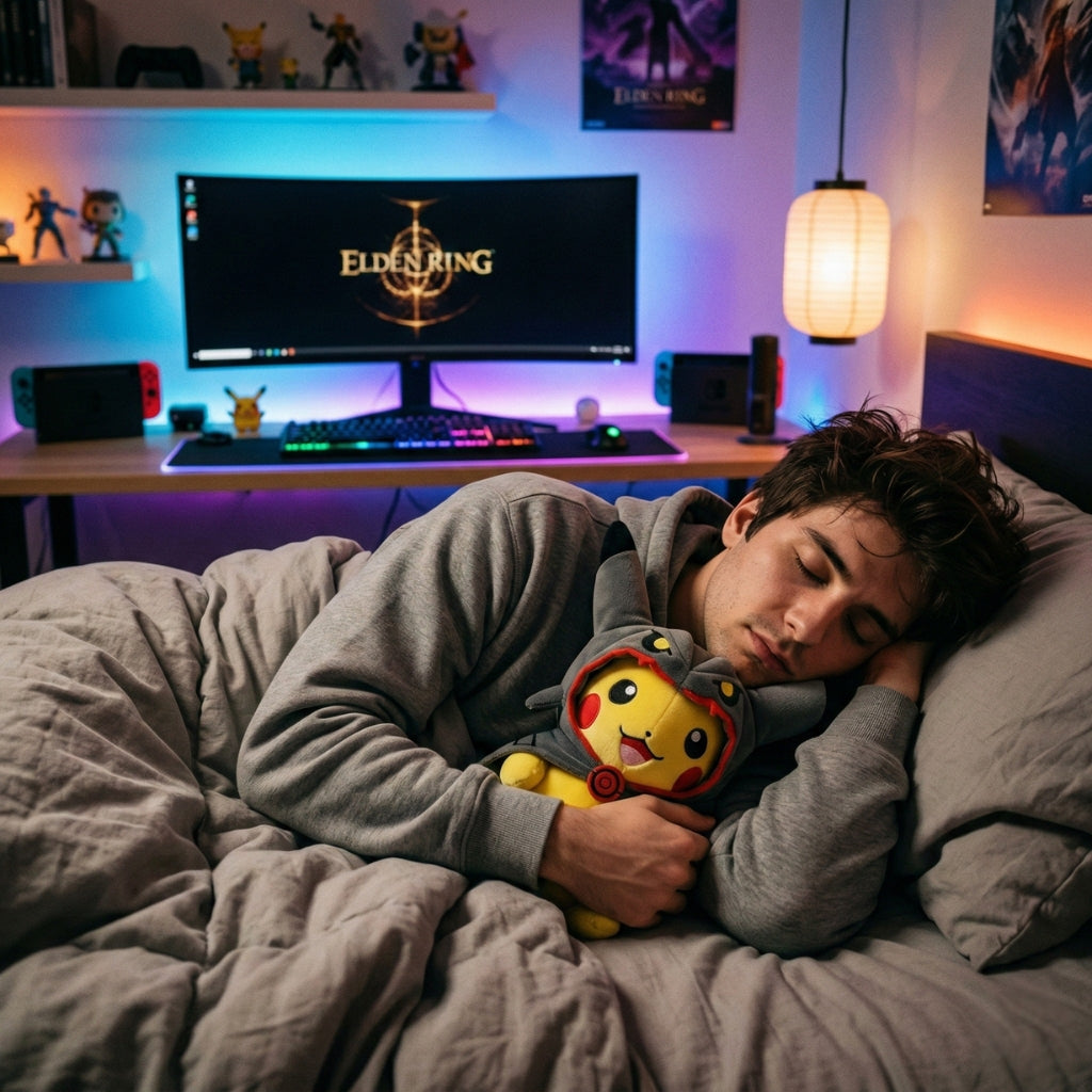 Peluche Pikachu déguisé en Rayquaza Shiny