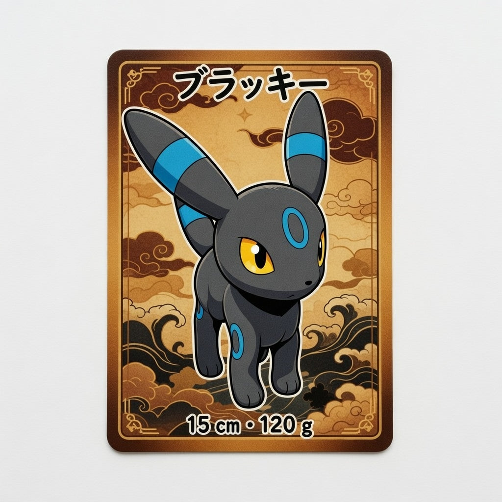 Peluche Noctali Bleu