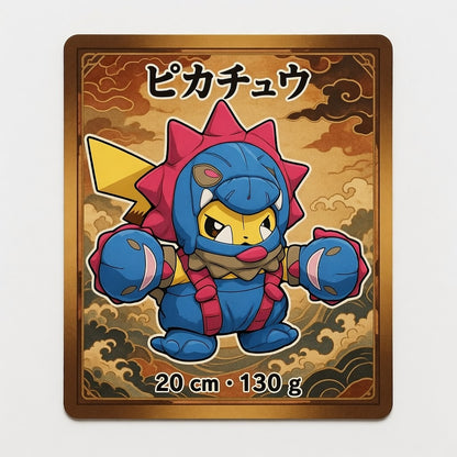 Peluche Pikachu déguisé en Hydreigon