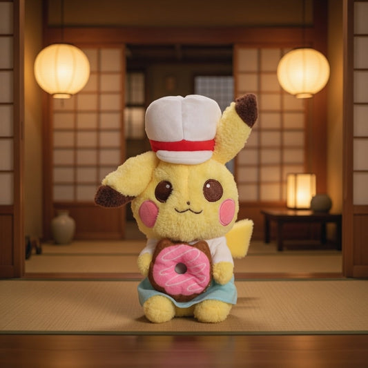 Peluche Pikachu Cuistot