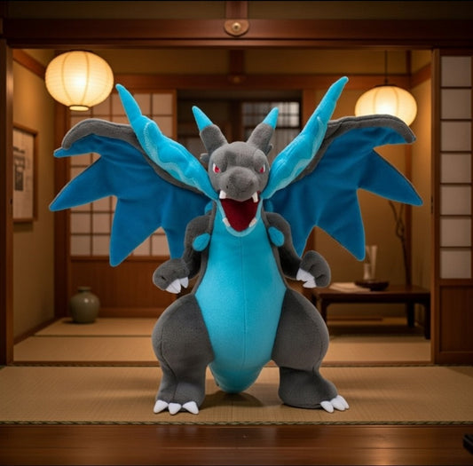 Peluche Mega Dracaufeu X